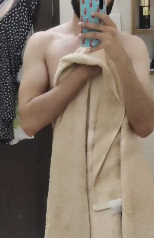 Cock Cock Worship Shower gif