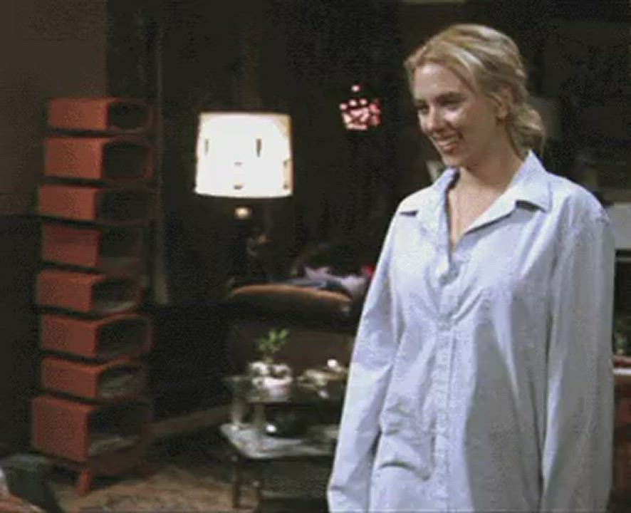 Hanging out with your buddy's girlfriend (Scarlett Johansson) while he's