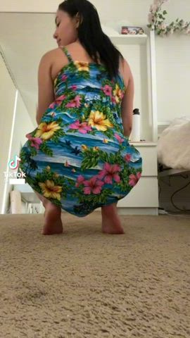 big ass latina milf tiktok twerking gif