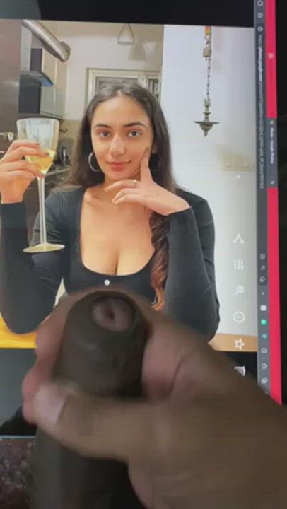 Cumtrib for a hot Indian chick