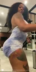 Booty Ebony Thick Twerking gif