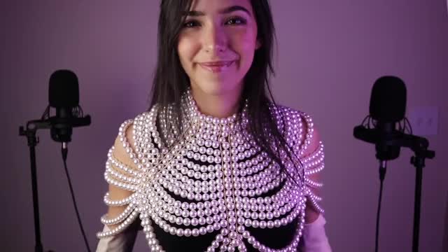 ASMR Glow Pearls being Precious