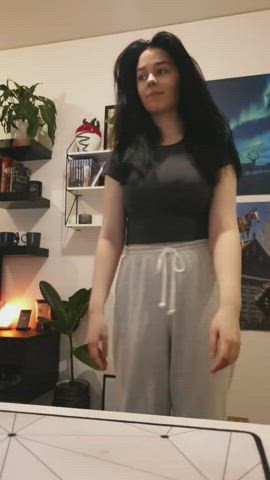 Big Ass Big Tits Brunette gif