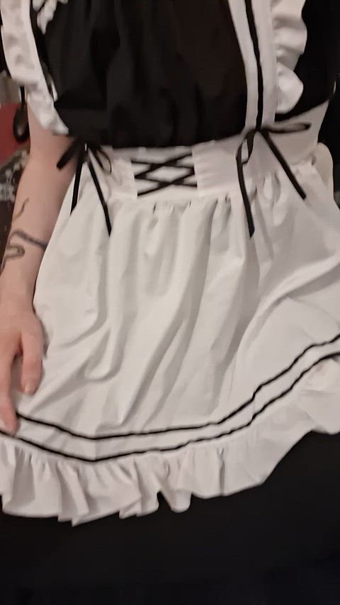 amateur femboy maid gif