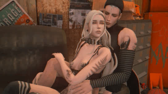 Couple Cuddle Romantic gif