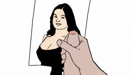 Celebrity Cum Tribute gif