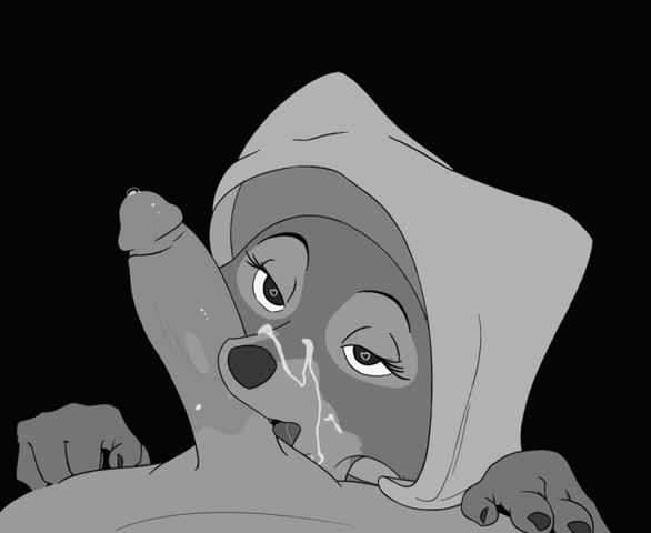 animation blowjob cartoon cock worship cum eye contact female pov parody gif