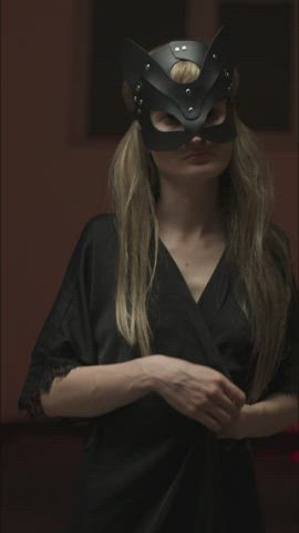 Am I cute in this cat mask?
