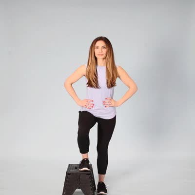 400x400 Vastus Medialis Exercises to Stabilize the Knee Step Downs