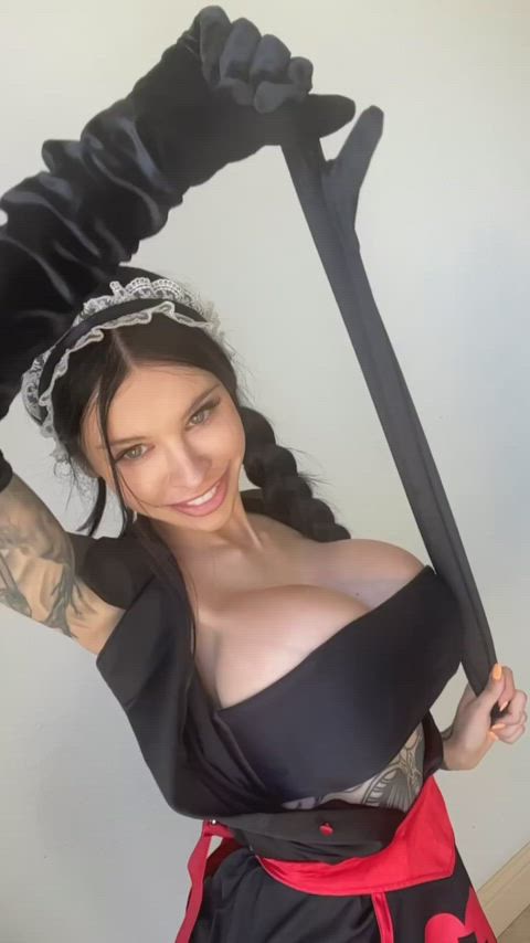 bouncing tits fake tits huge tits irish swedish gif
