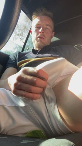 When you have to pull over because you’re horny AF