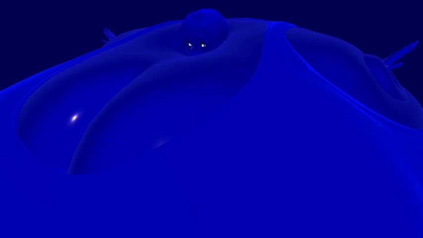 Mmm... Bigger... BIGGER! I want to become the biggest roundest juiciest blueberry