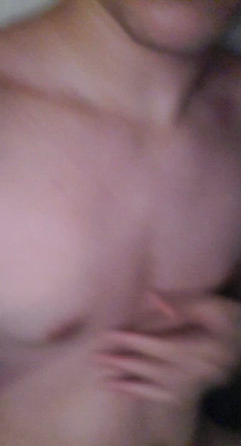 cock masturbating solo gif
