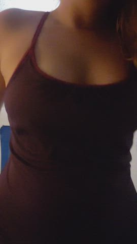 Quick titty drop before heading to the gym [OC]
