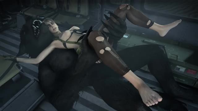389842 - 3D Animated Metal Gear Solid V The Phantom Pain Quiet Source Filmmaker johndoe1970