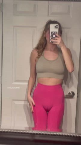what happens when I don’t wear panties on squat day