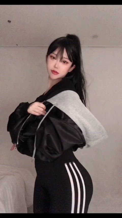 Asian Ass Booty Korean Light Tights 