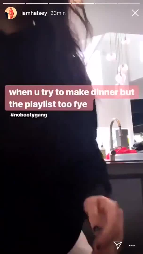 Halsey Twerk-  hot deleted Instagram post