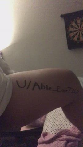 this is gonna be hard to wipe off :3