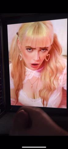 Shot a massive load on Alexa's face