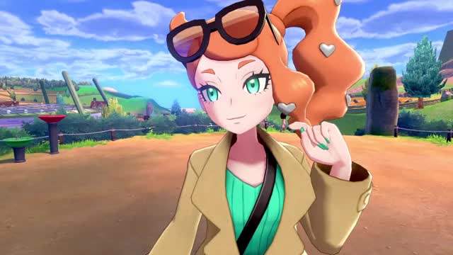 Sonia fiddles with her hair
