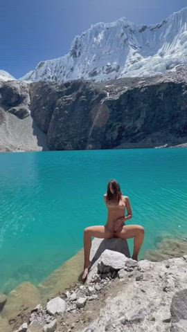 Natural Nudist Nudity Outdoor Public gif