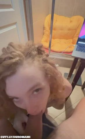 Grab a ginger by the hair and make her take it.