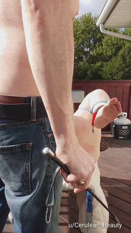 My Sadist decided I needed some vitamin D