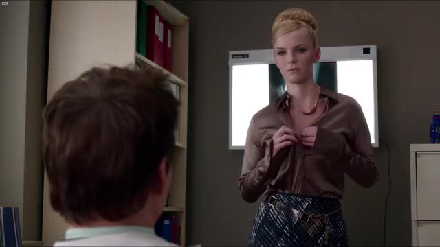 Betty Gilpin - Nurse Jackie - topless scene 1
