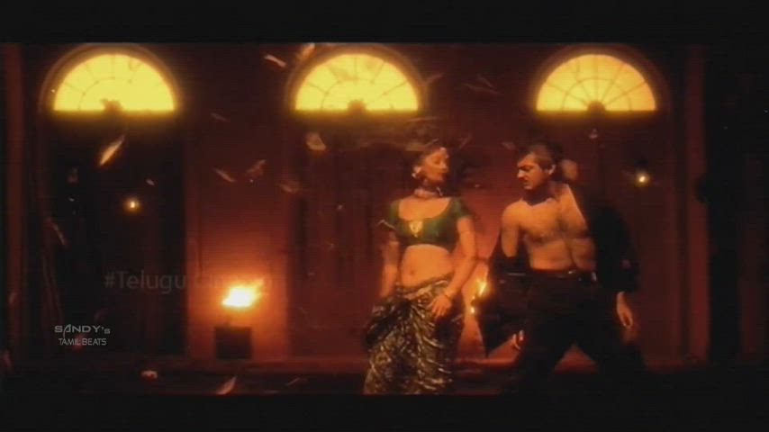 Dancing Saree Seduction gif