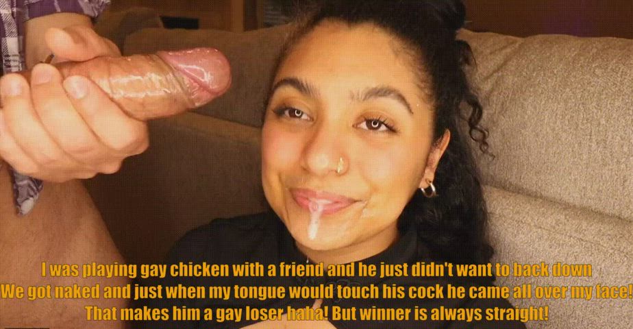 Playing gay chicken can escalate quickly!