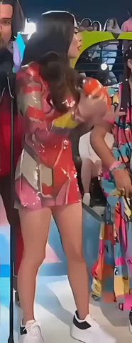 celebrity dress flashing pants pussy gif