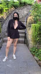 I tend to turn a few heads when I don’t wear a bra in public