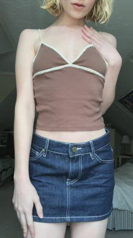 Want to see how the cute girl in class looks under her clothes? 😇🥰