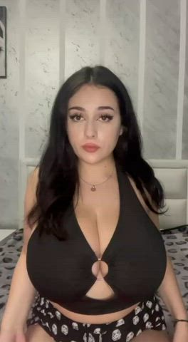 Big, bouncy and still perky! My boobs are a triple combo:)