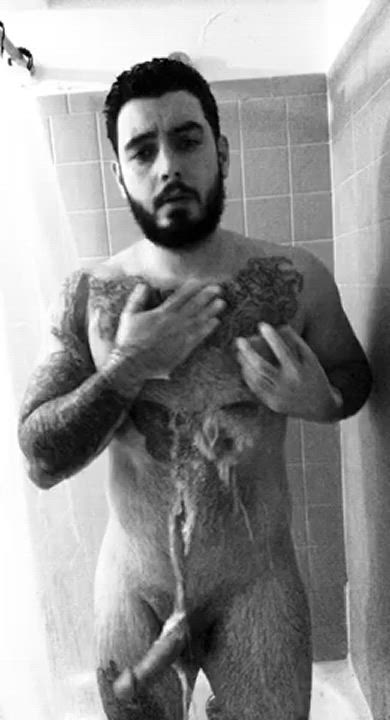 Shower time gets lonely