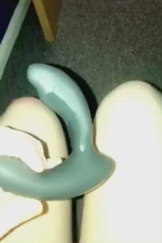 Cum Shaking Toy Vibrator Wet gif