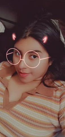 Boobs Chubby Flashing Latina Tits gif