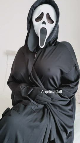 Big Tits Halloween TikTok gif