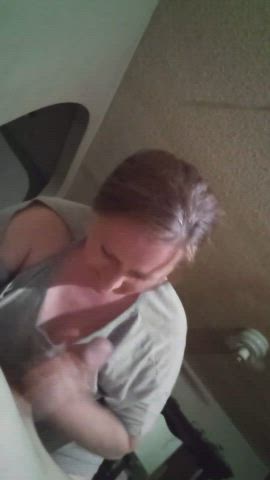 Handjob Hotwife Masturbating gif