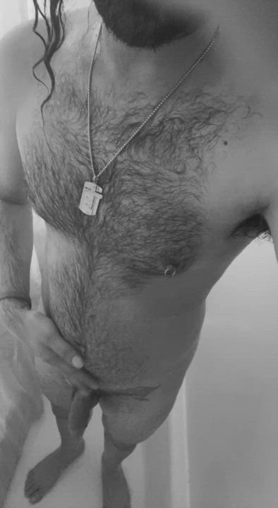 Bisexual Hair Hispanic Shower Uncut gif