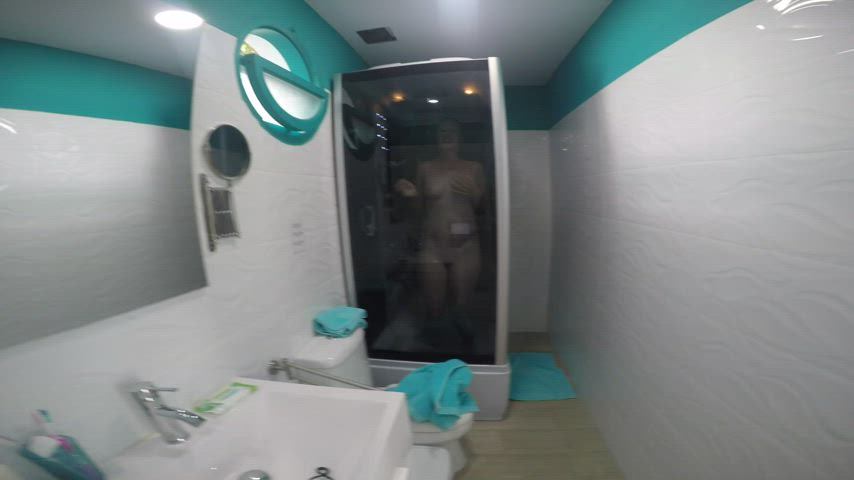 Come closer, the shower is big enough for both of us