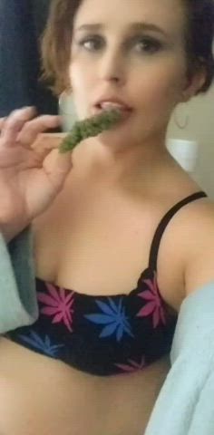 milf mom smoking submissive tease gif