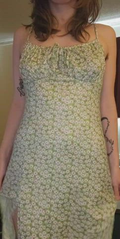 The only proper way to wear a sundress is with nothing underneath