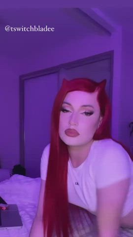 ass homemade onlyfans pornstar redhead sissy trans gif