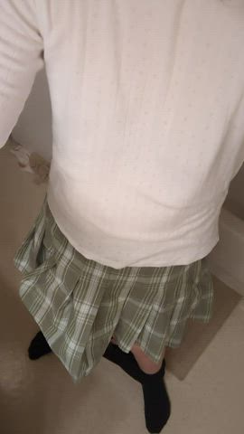 Do you like what's under my skirt?