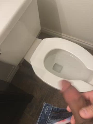 Bathroom Cock Penis gif