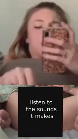 think of the fact you'll never see her orgasm
