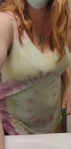 Still being a slut at work!