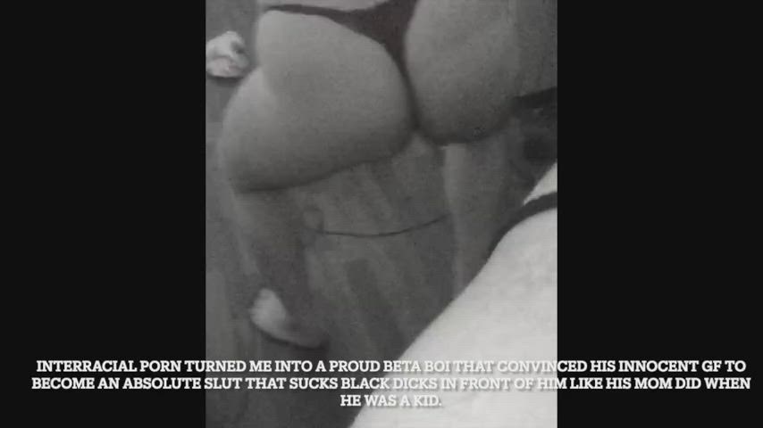 Caption Cuckold Interracial Mom gif